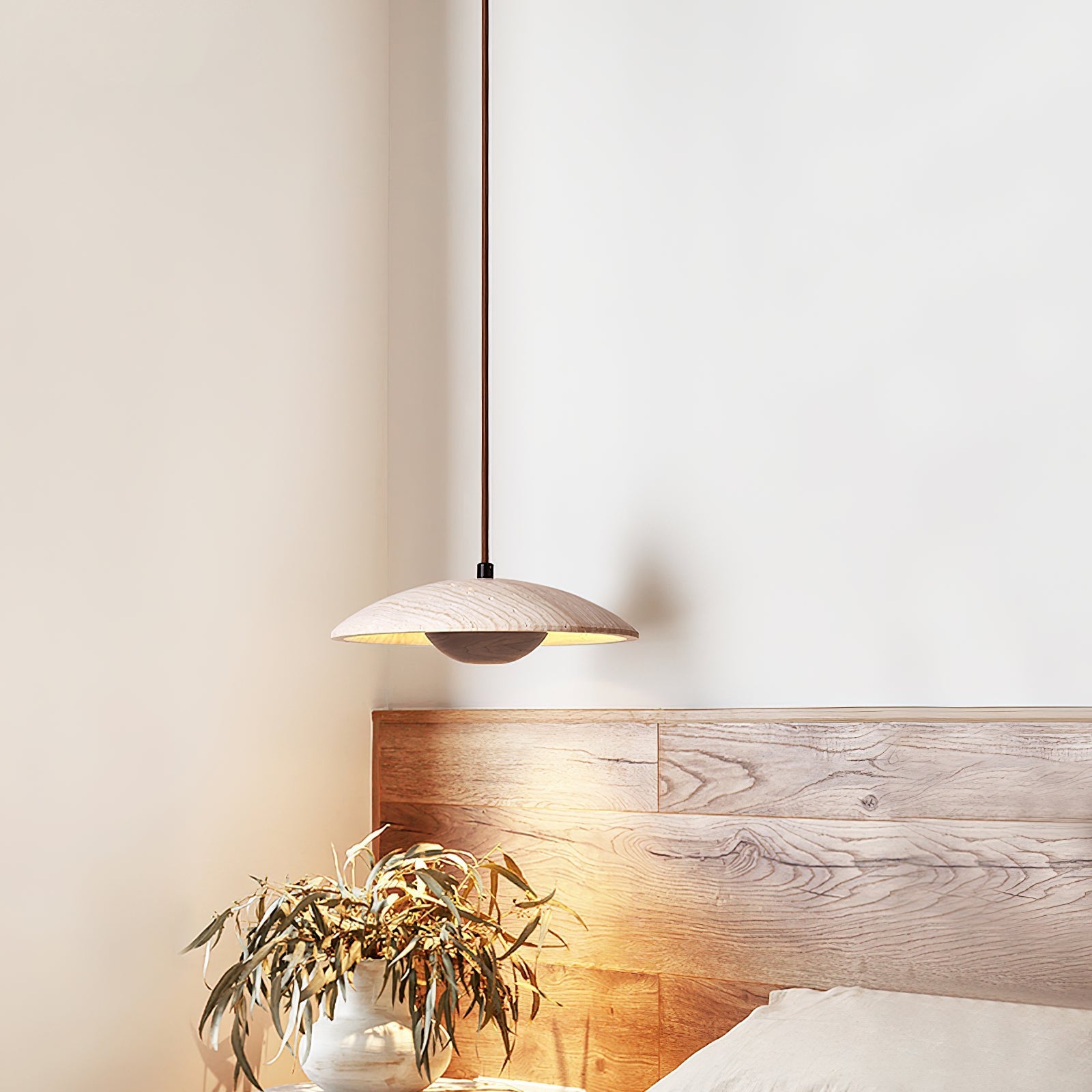 Poston Travertine Pendant Light