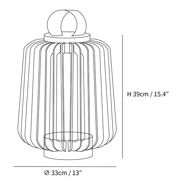 Caleno Outdoor Table Lamp