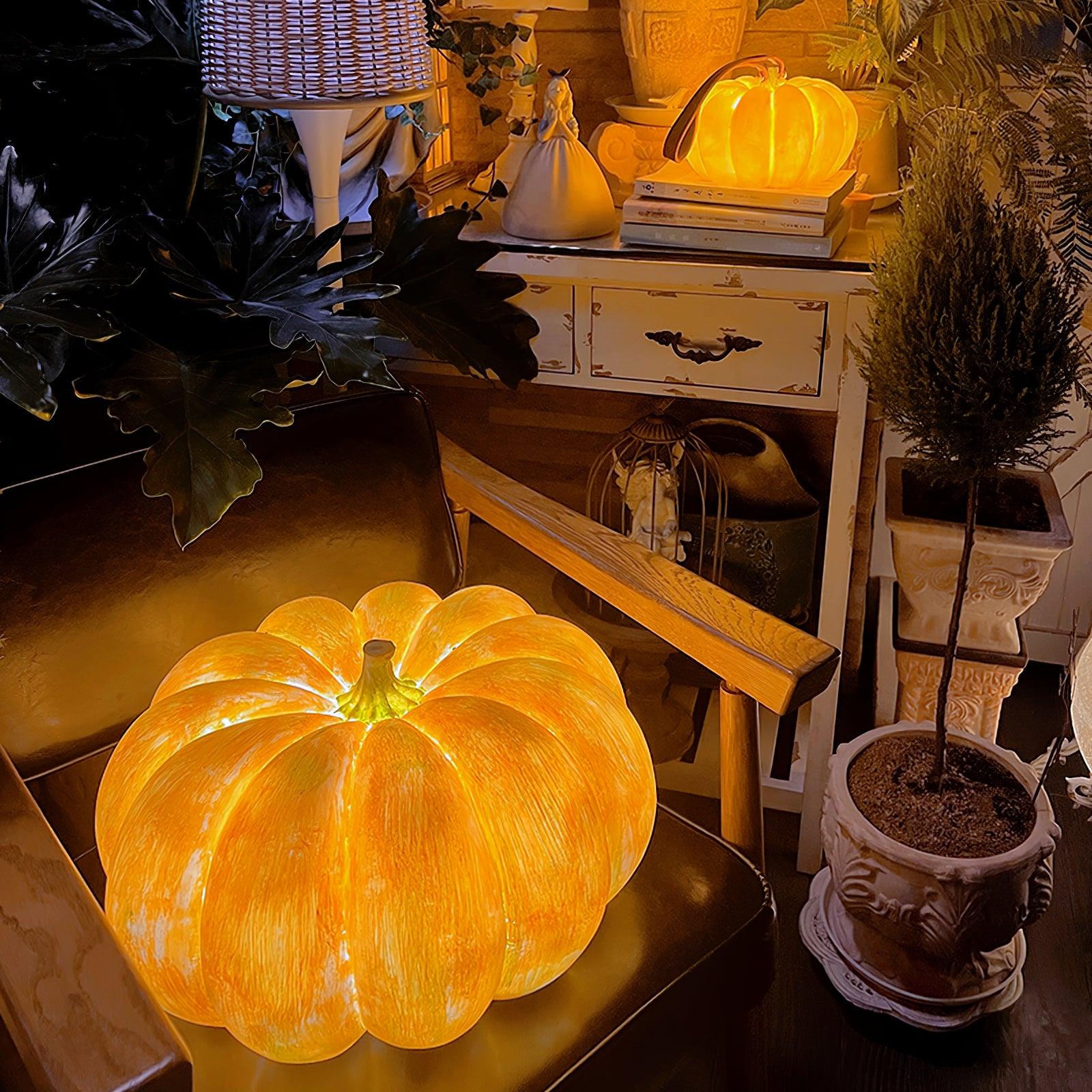Pompus Pumpkin Portable Table Lamp