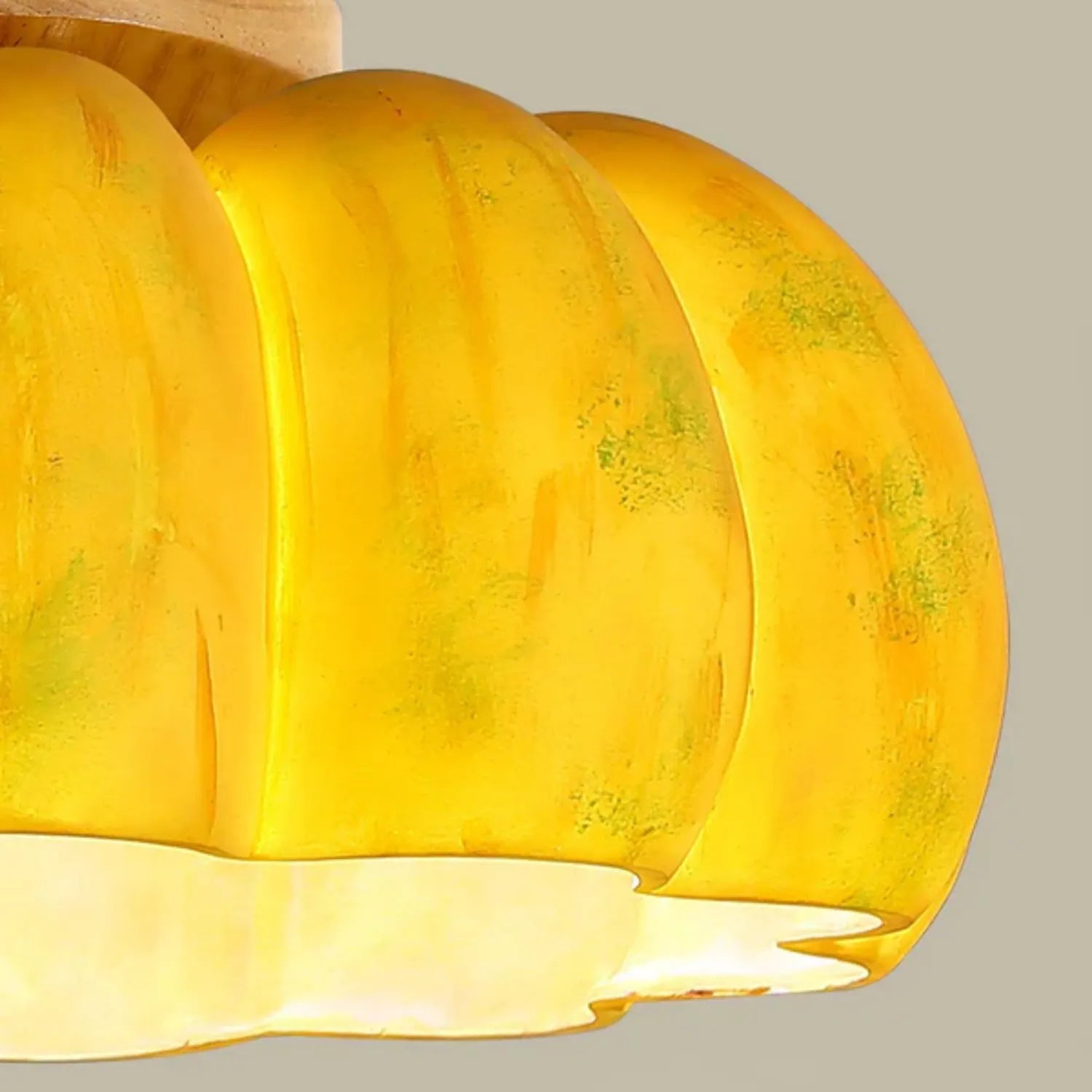 Pompus Pumpkin Ceiling Light