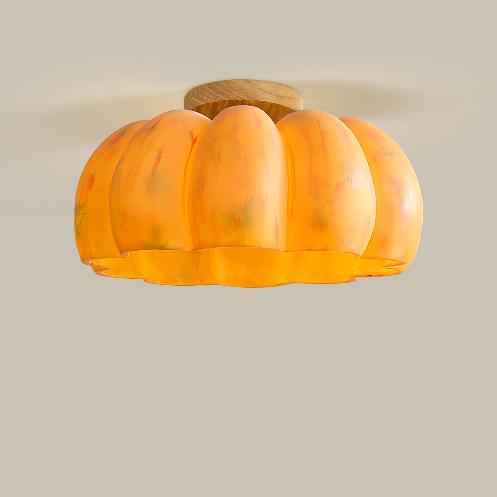Pompus Pumpkin Ceiling Light