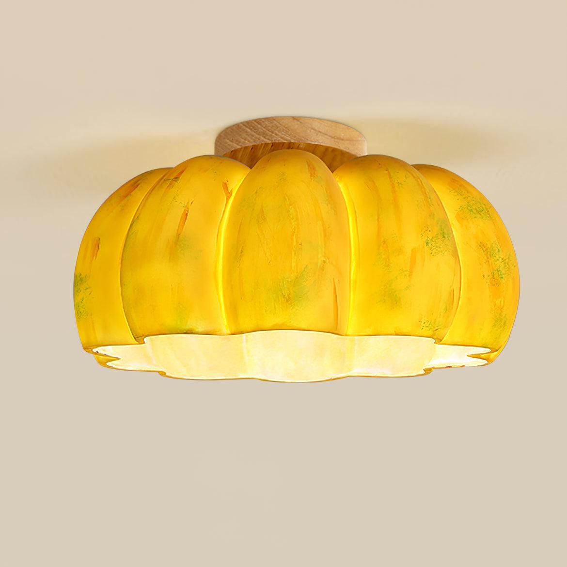 Pompus Pumpkin Ceiling Light