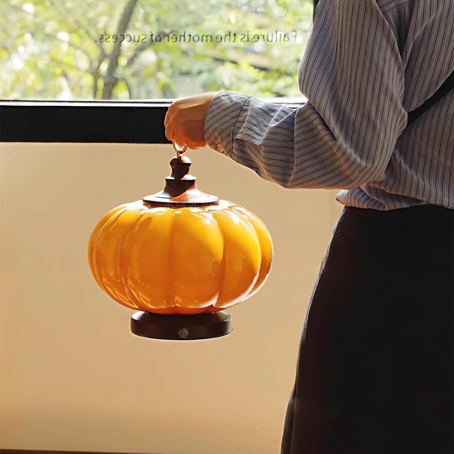 Pumpkin Table Lamp