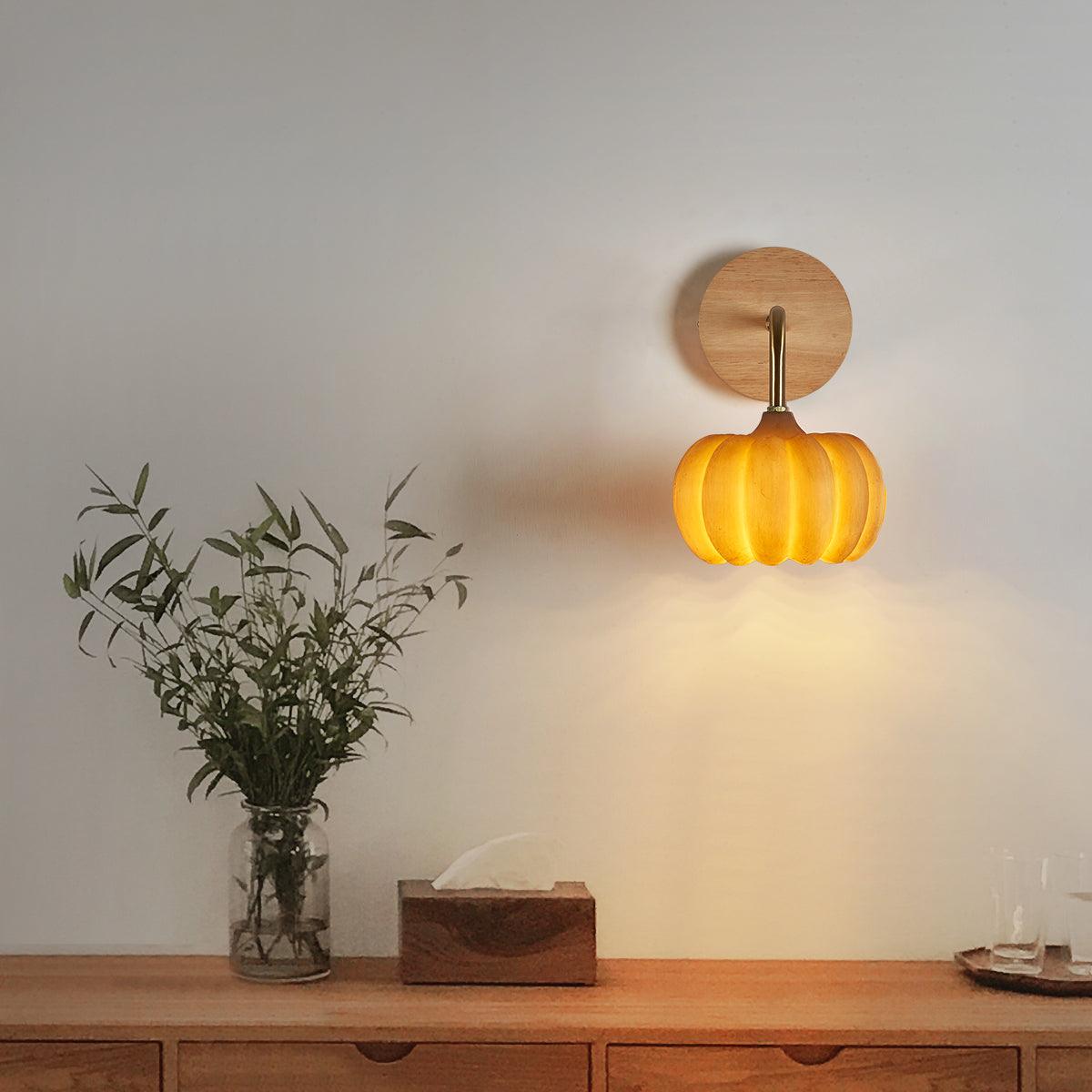 Pompus Pumpkin Wall Light