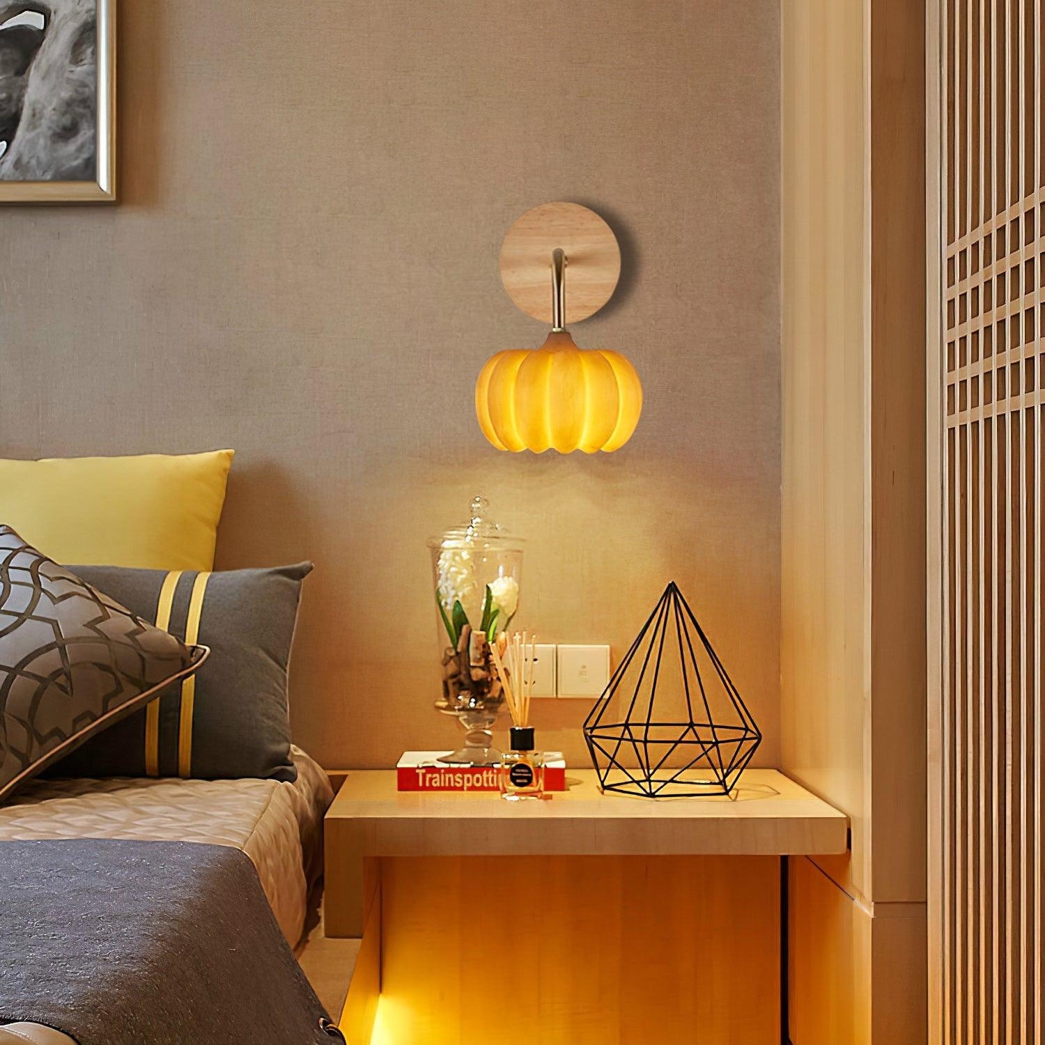 Pompus Pumpkin Wall Light