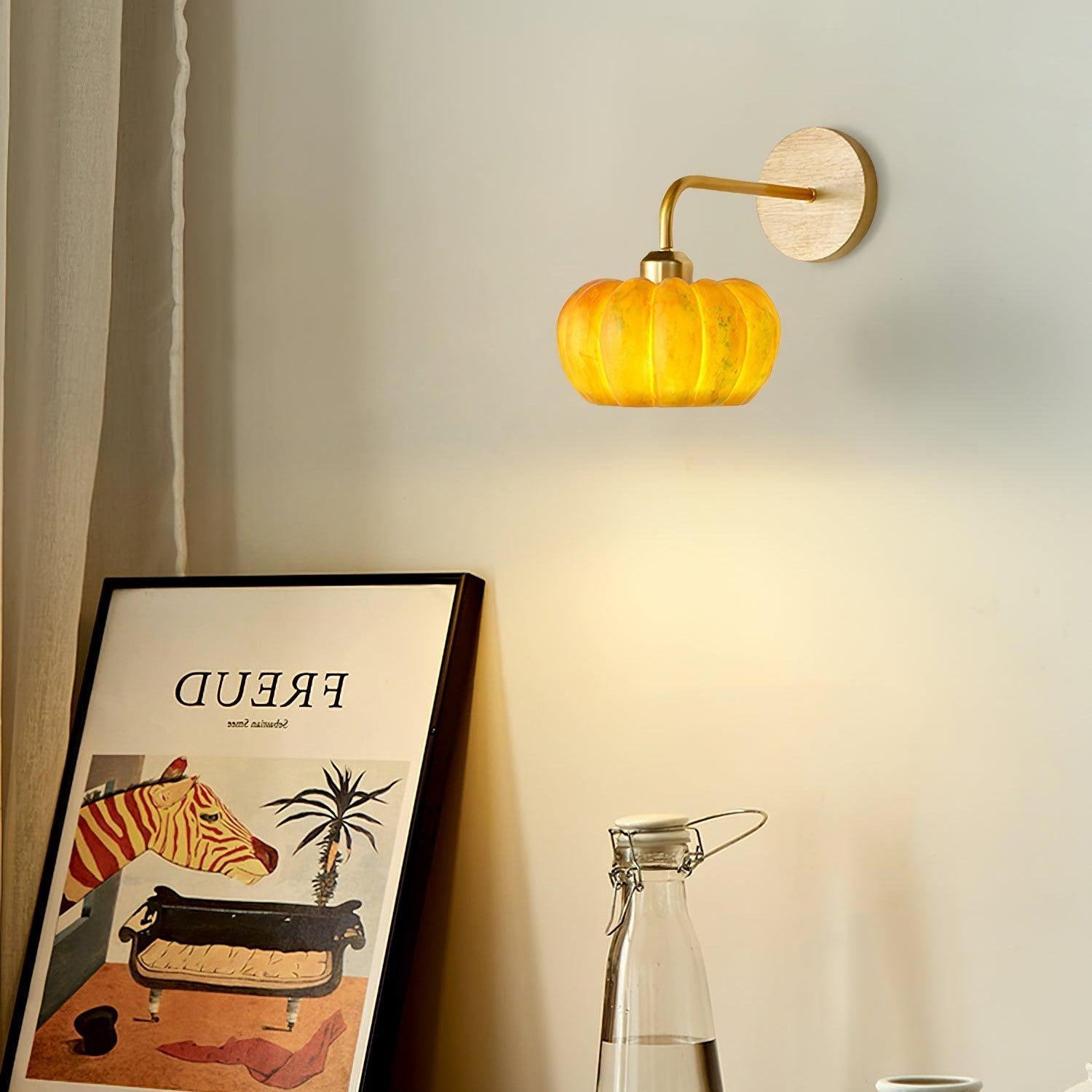 Pompus Pumpkin Wall Light