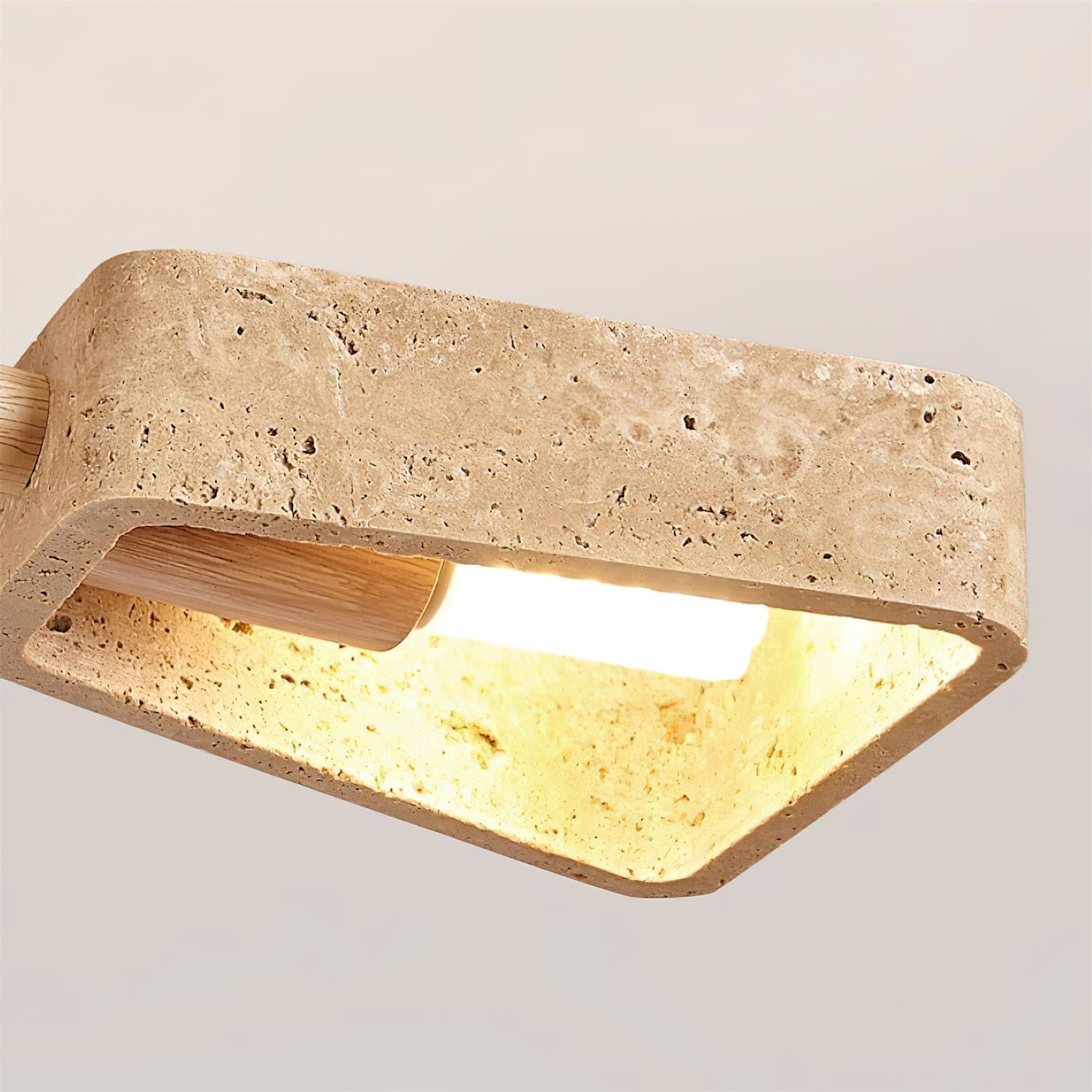 Welton Natural Stone Ceiling Light