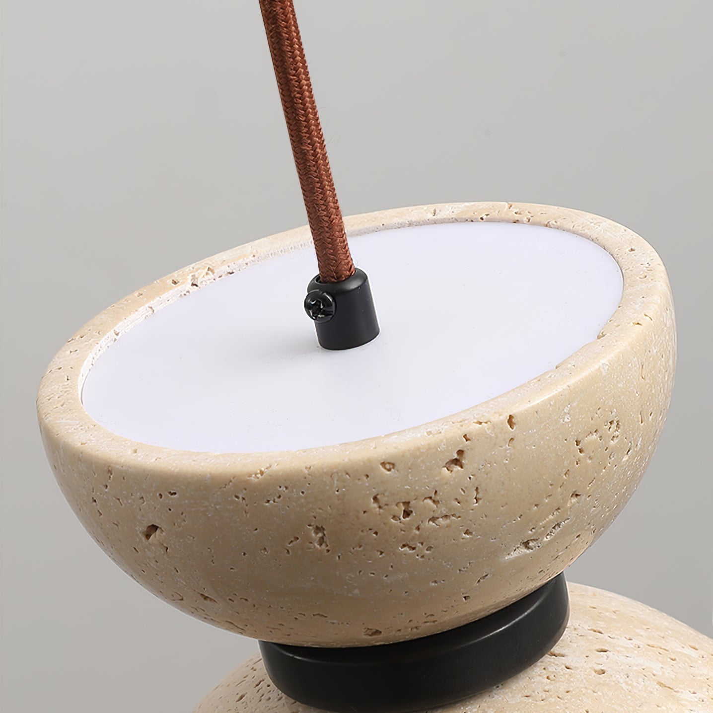 Jeleva Travertine Pendant Light