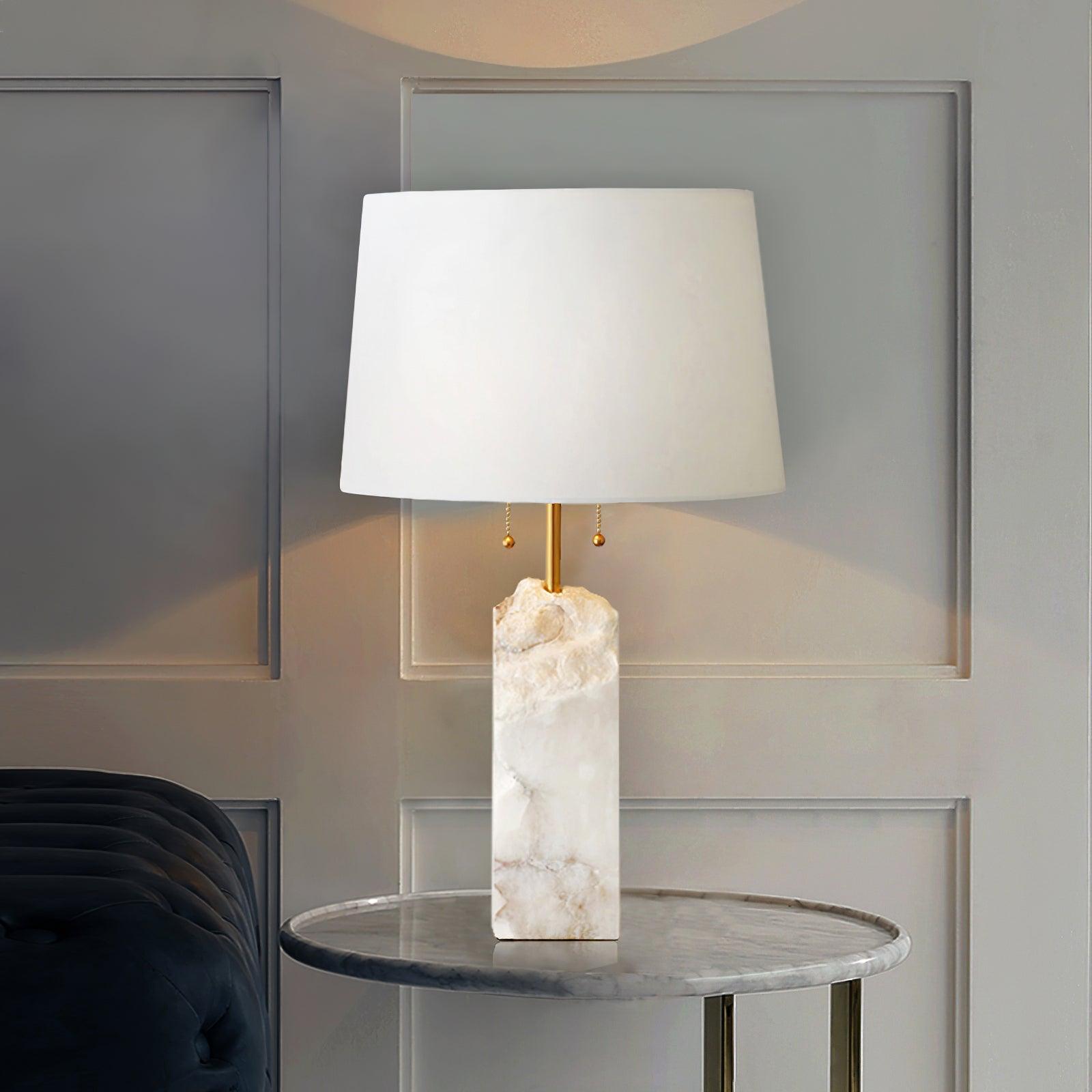 Ravvezo Alabaster Table Lamp