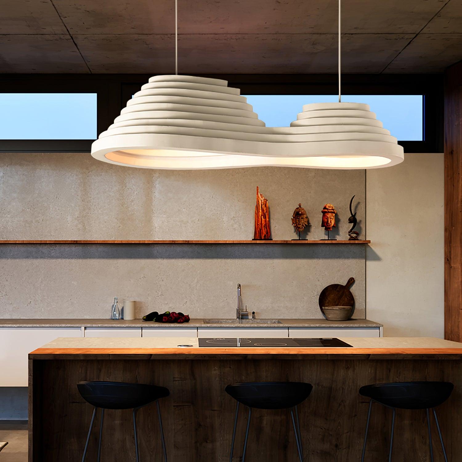 Multi Paddy Field Pendant Light