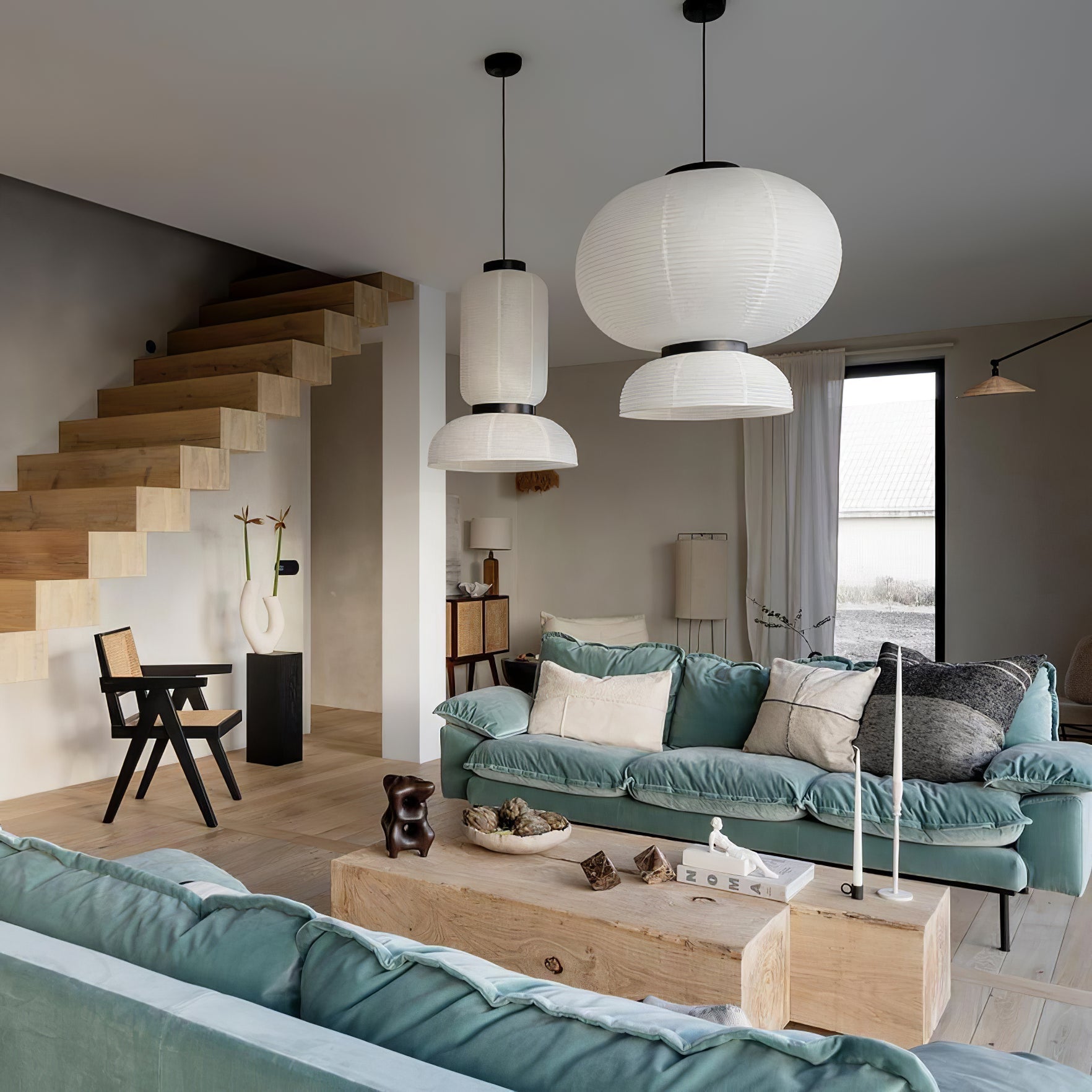 Verluna Rice Paper Pendant Light