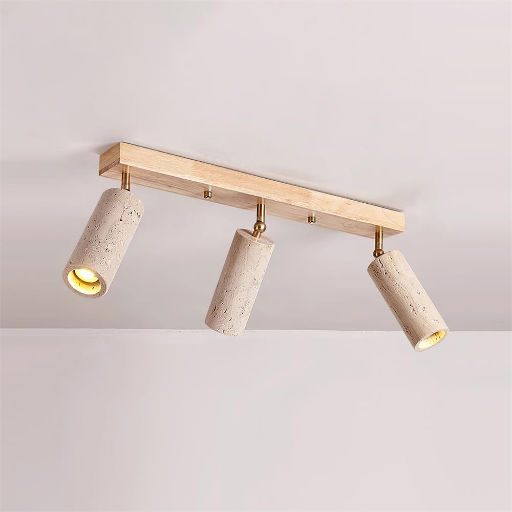 Traleno Travertine Ceiling Light