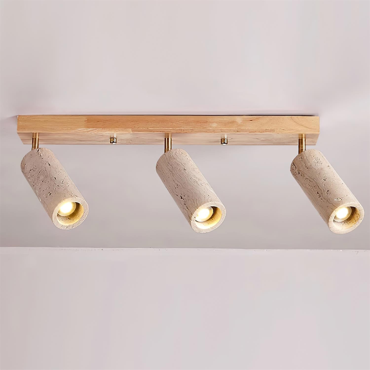 Traleno Travertine Ceiling Light