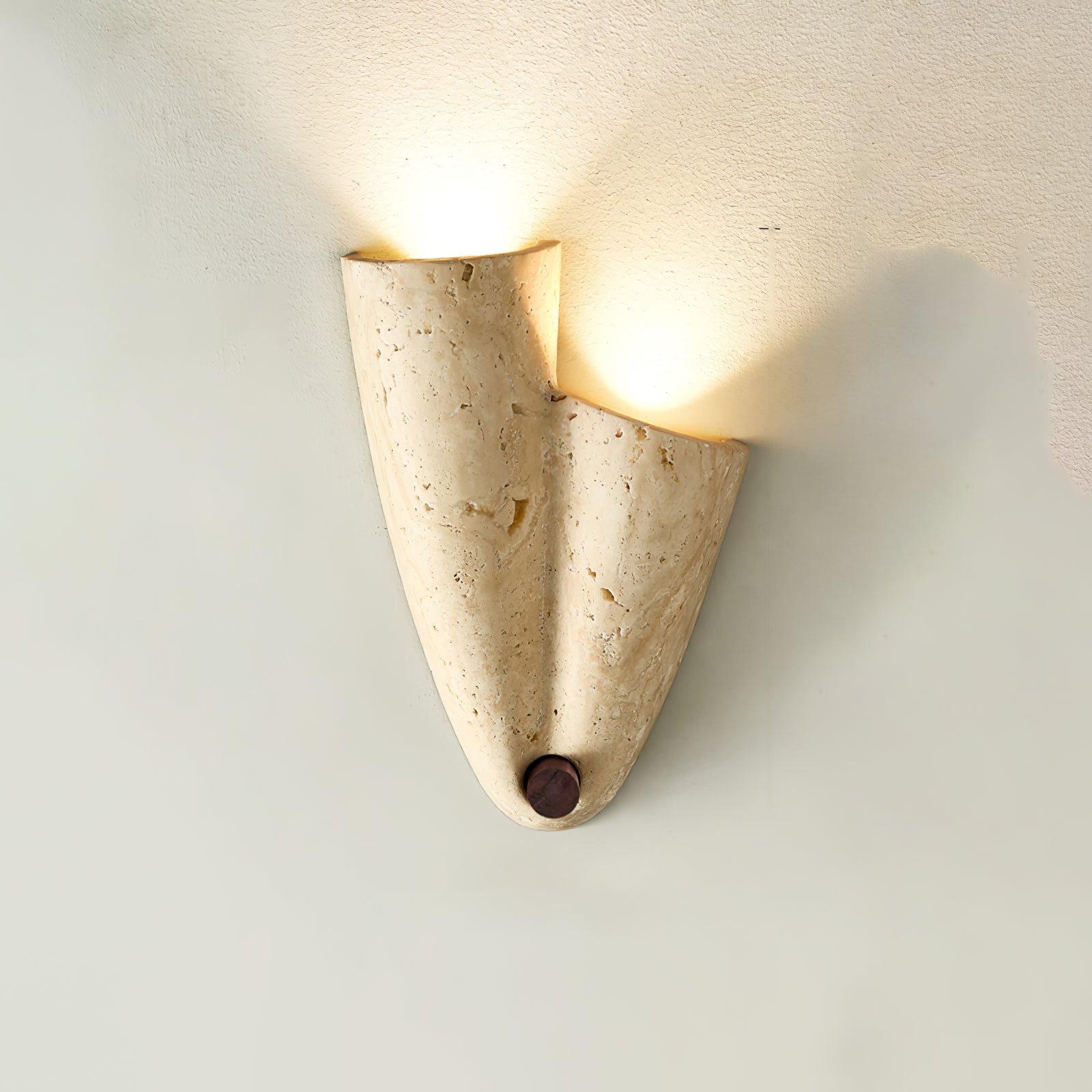 Doperez Natural Stone Wall Light