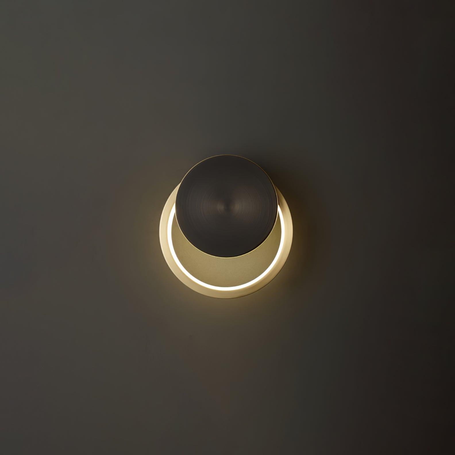 Ringled Arc Wall Light
