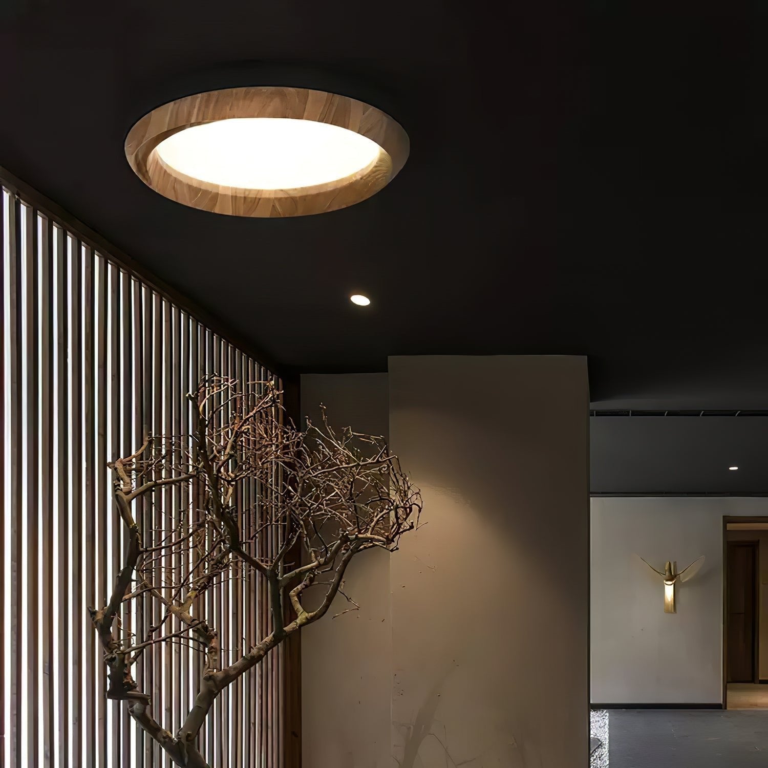 Belosca Wooden Ceiling Light