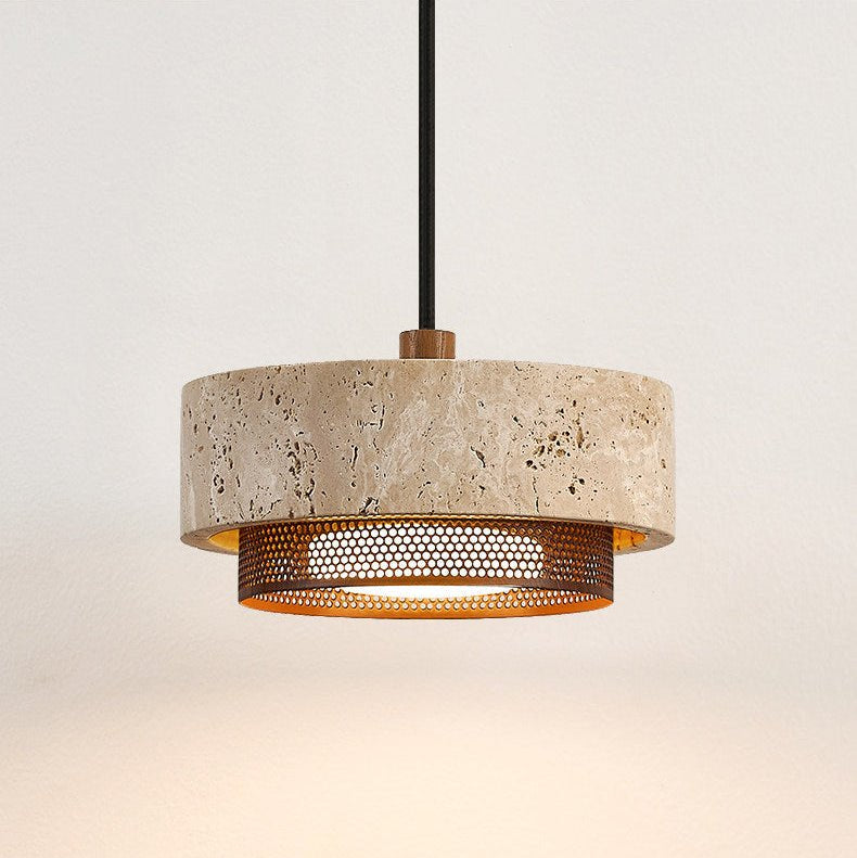 Venna Travertine Pendant Light