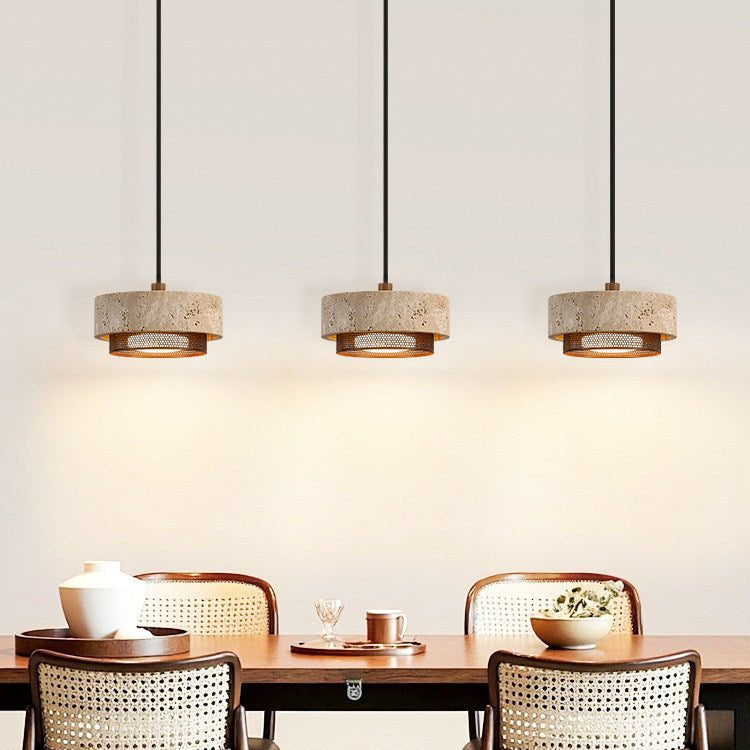 Venna Travertine Pendant Light
