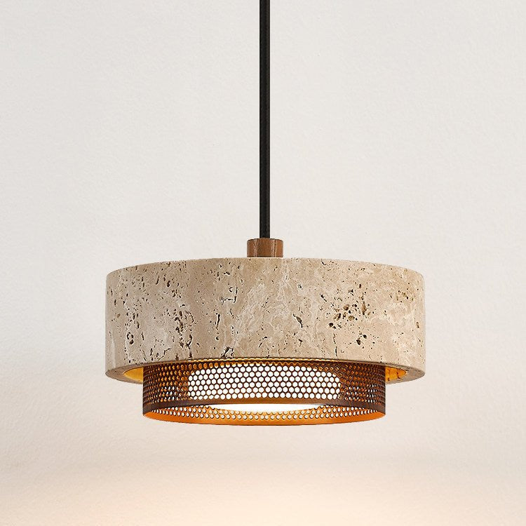 Venna Travertine Pendant Light