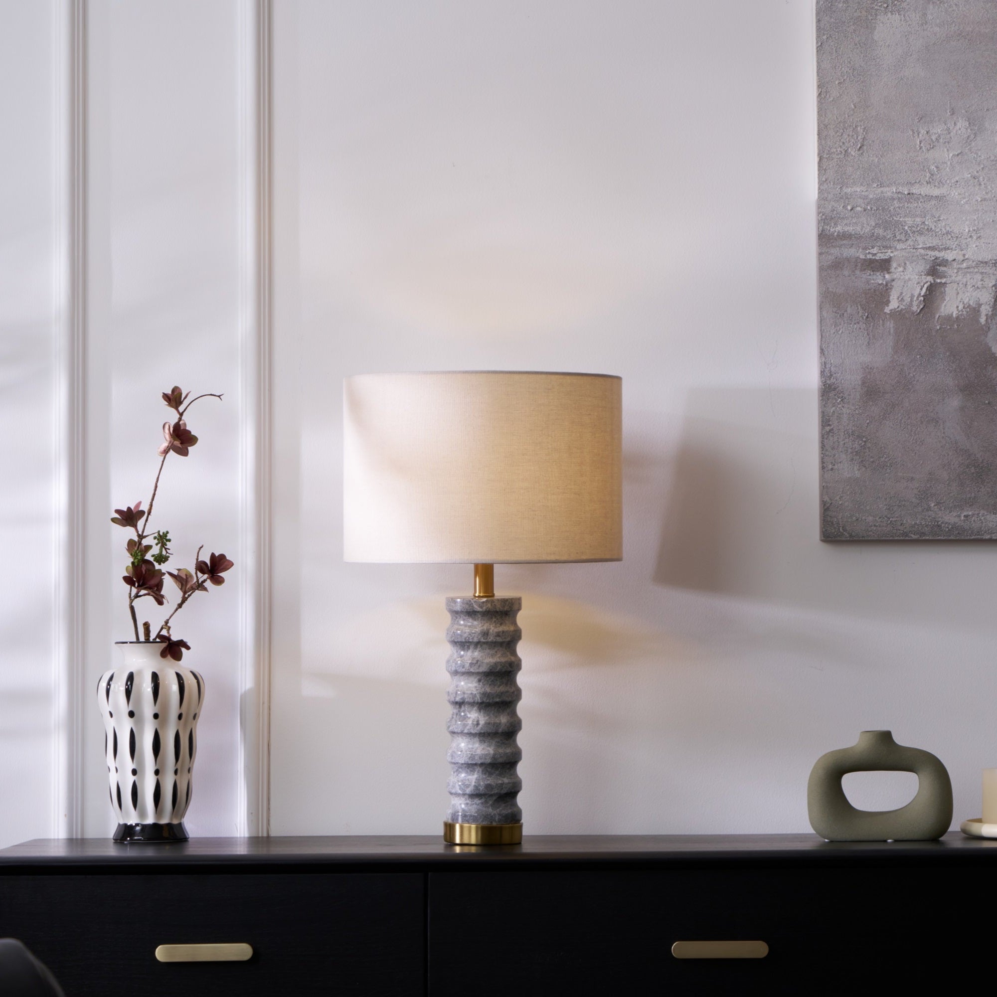 Rivame Marble Table Lamp