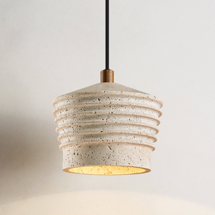 Renna Travertine Pendant Light