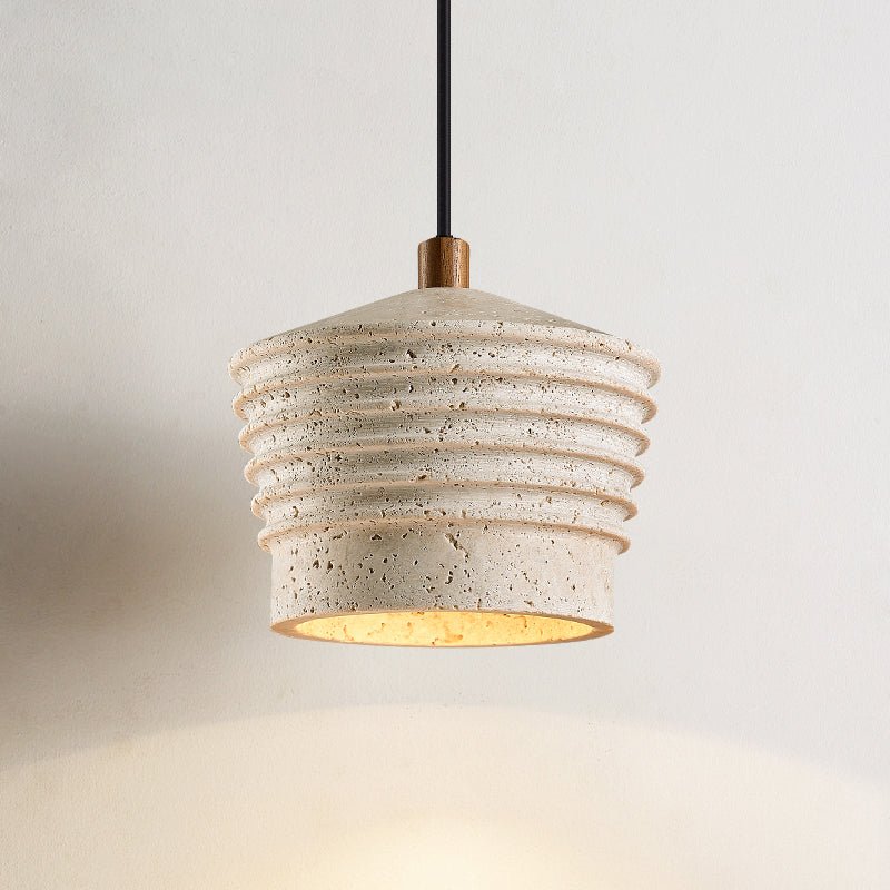 Renna Travertine Pendant Light