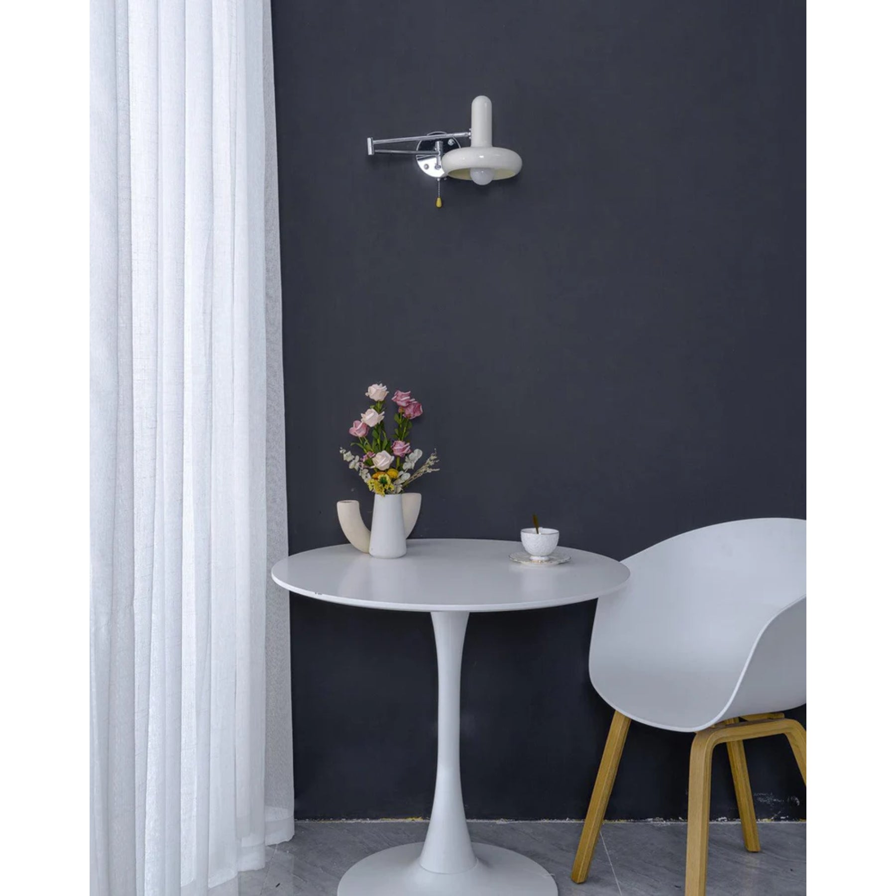 Rocker Metal Wall Light