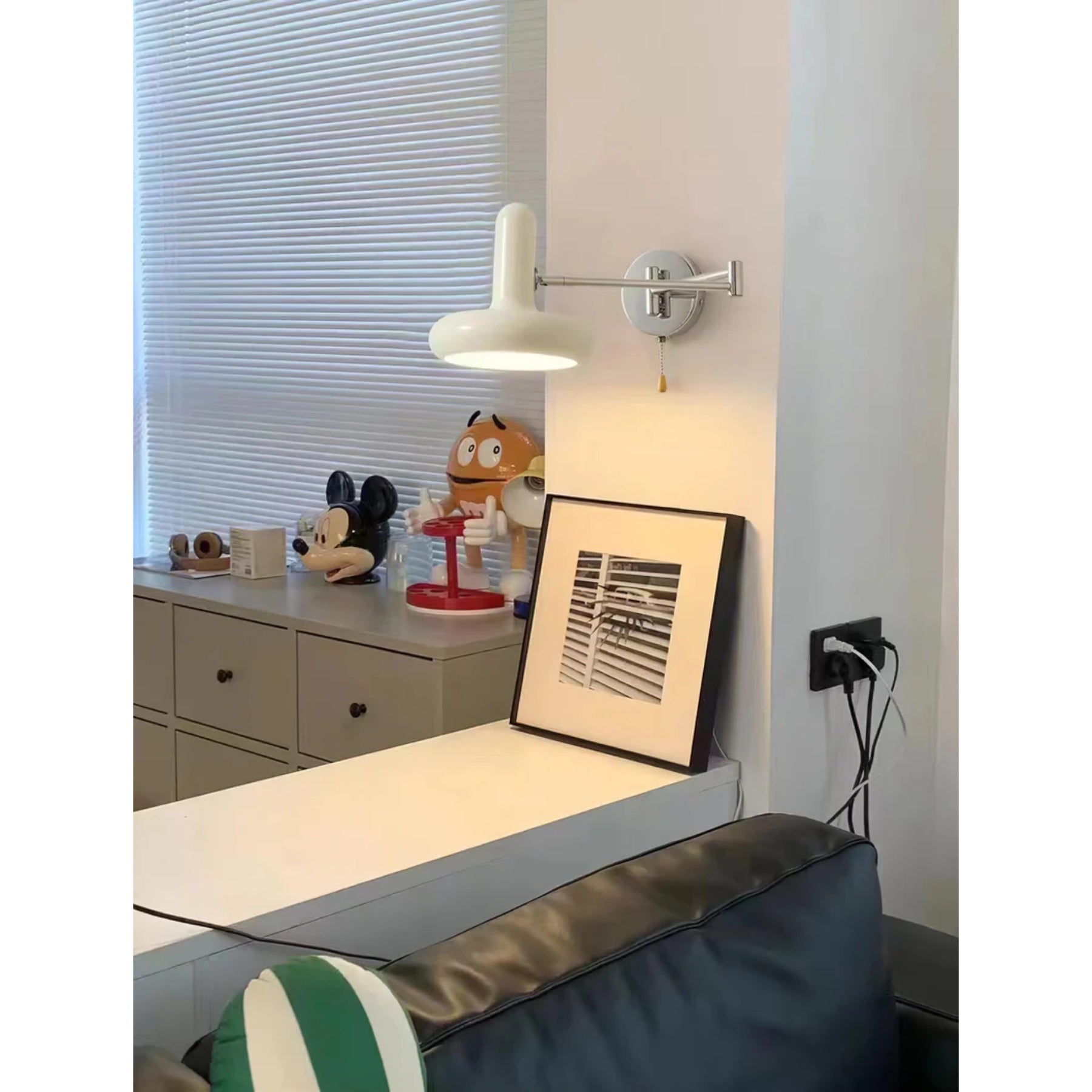 Rocker Metal Wall Light