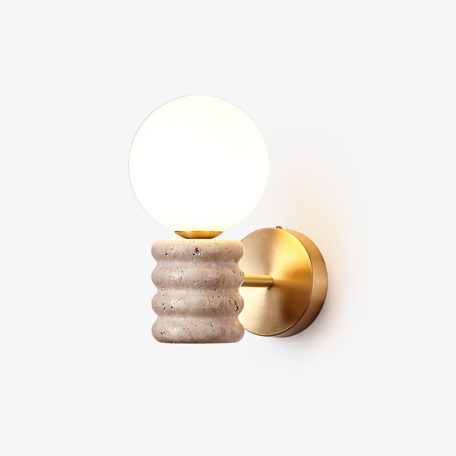 Remo Travertine Wall Light