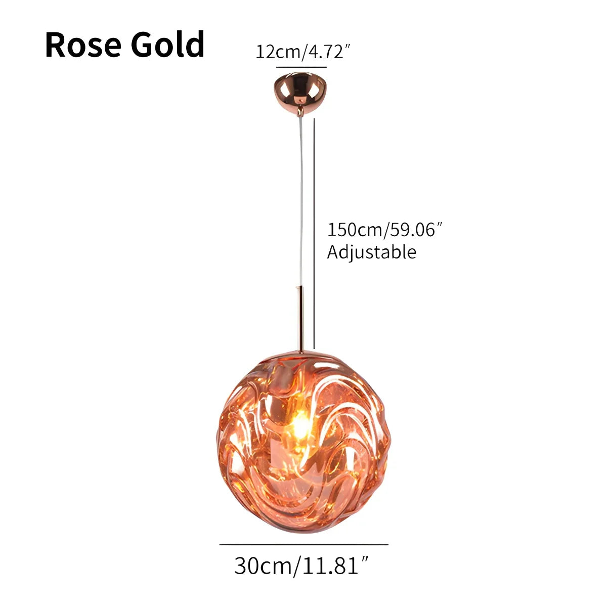 Lavadrip Pendant Light