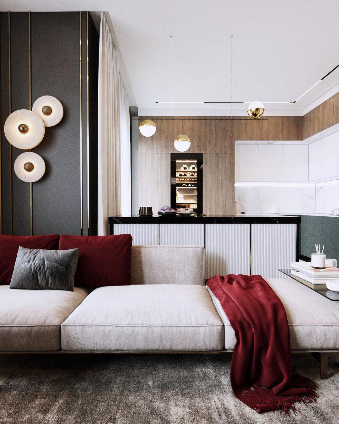 Velle Round Wall Light