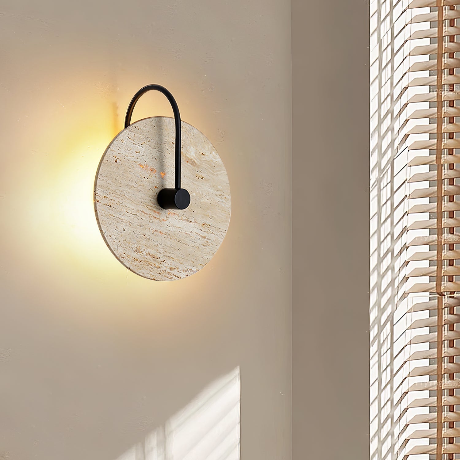 Sedona Travertine Wall Light
