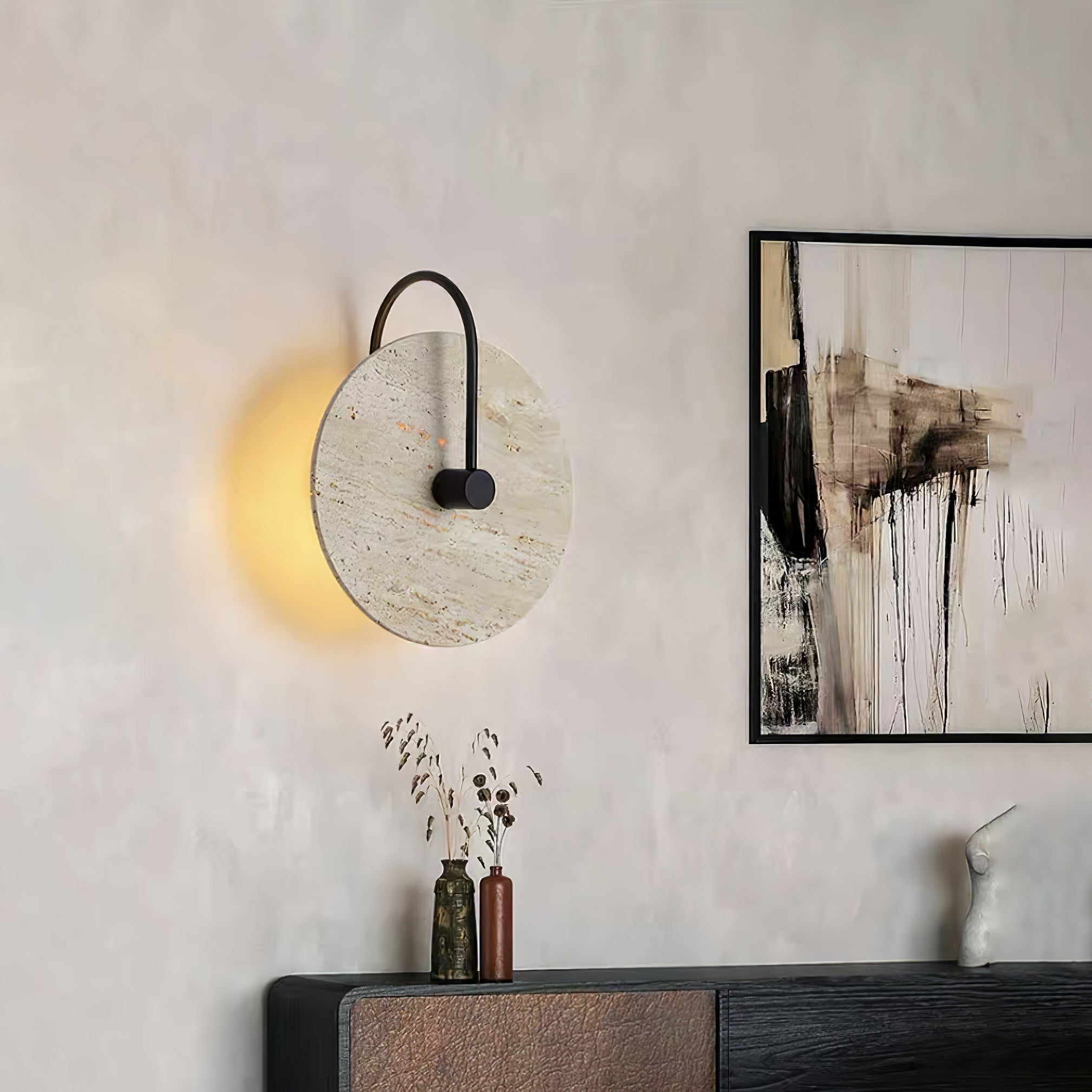 Sedona Travertine Wall Light