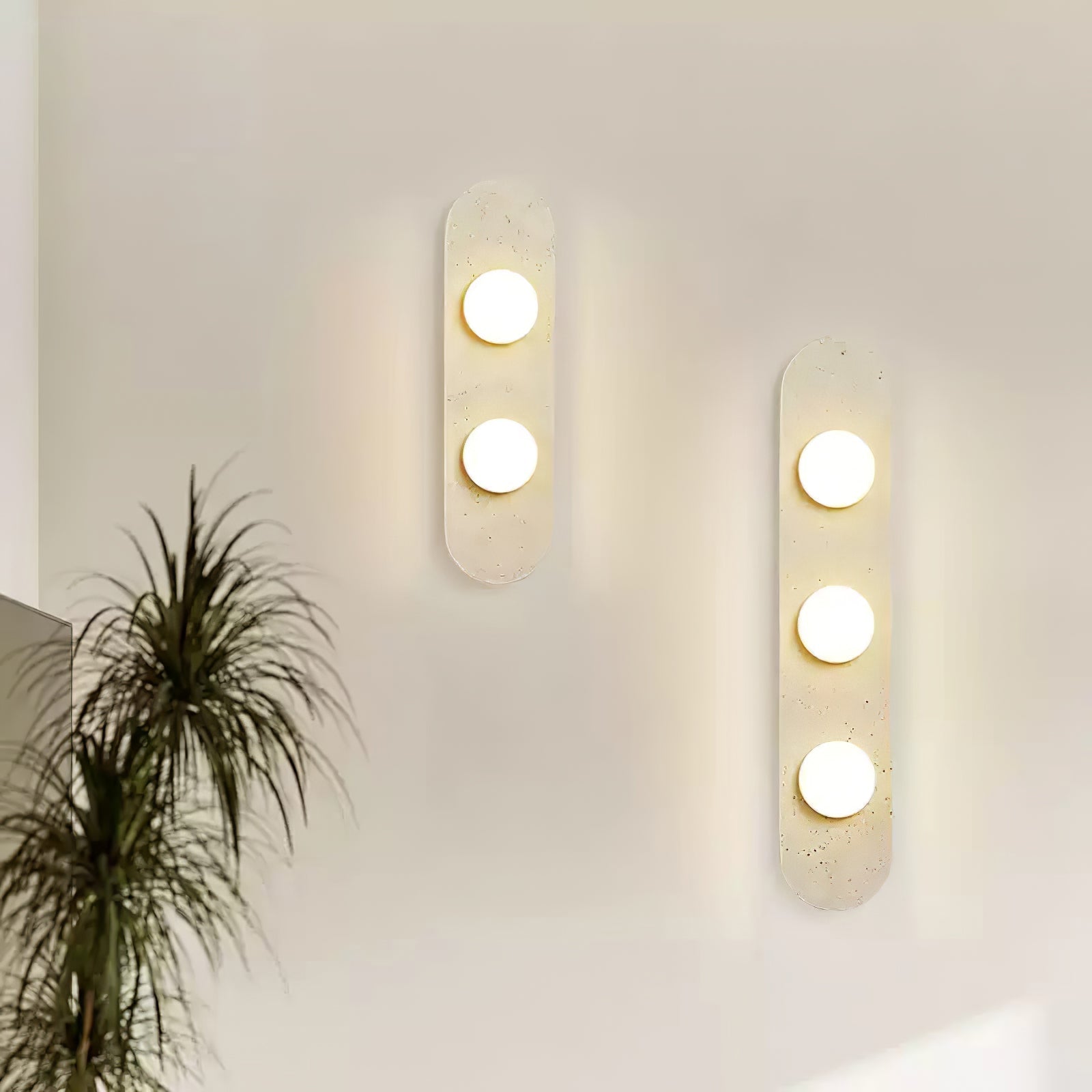 Roavel Natural Stone Wall Light