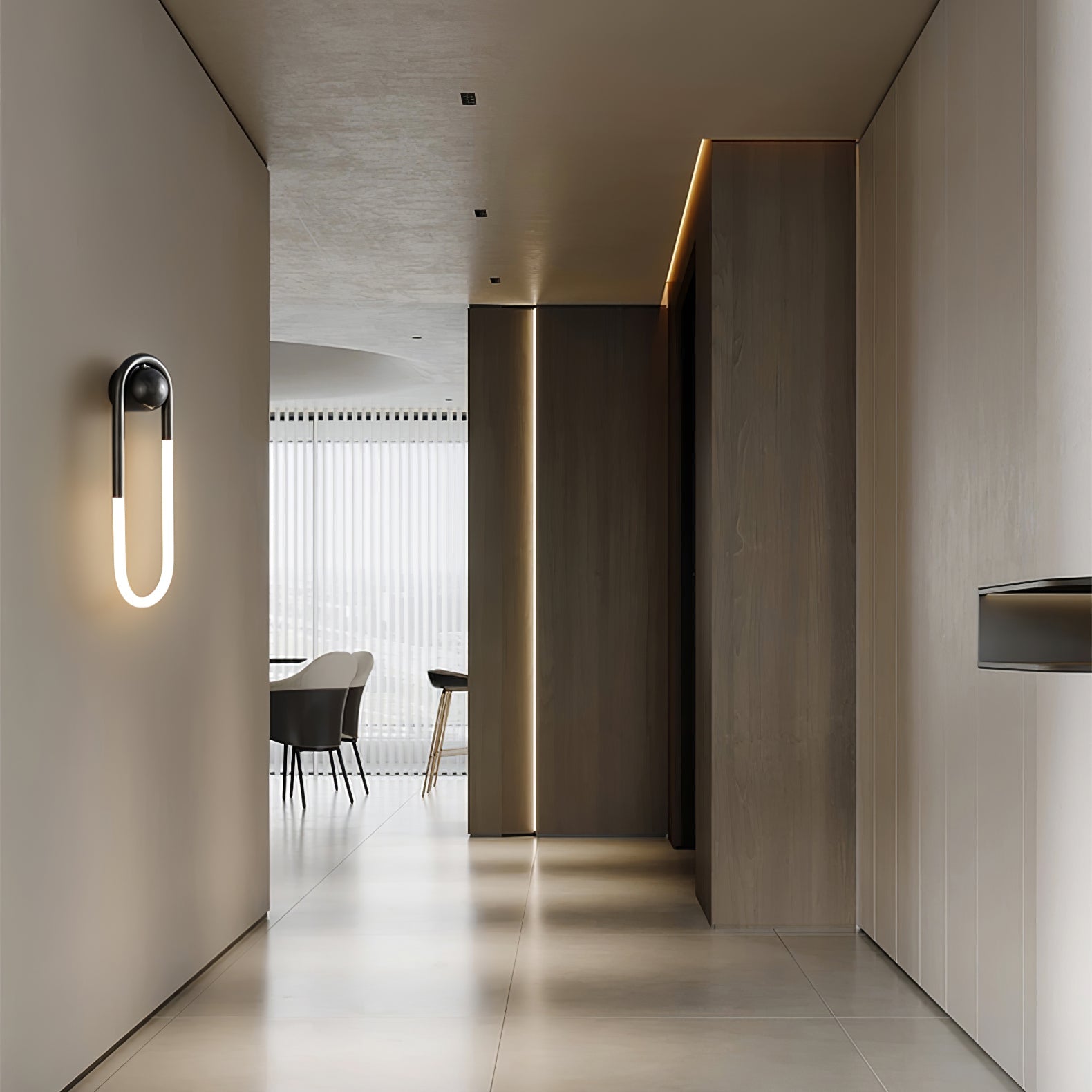 Paxanro Loop Wall Light
