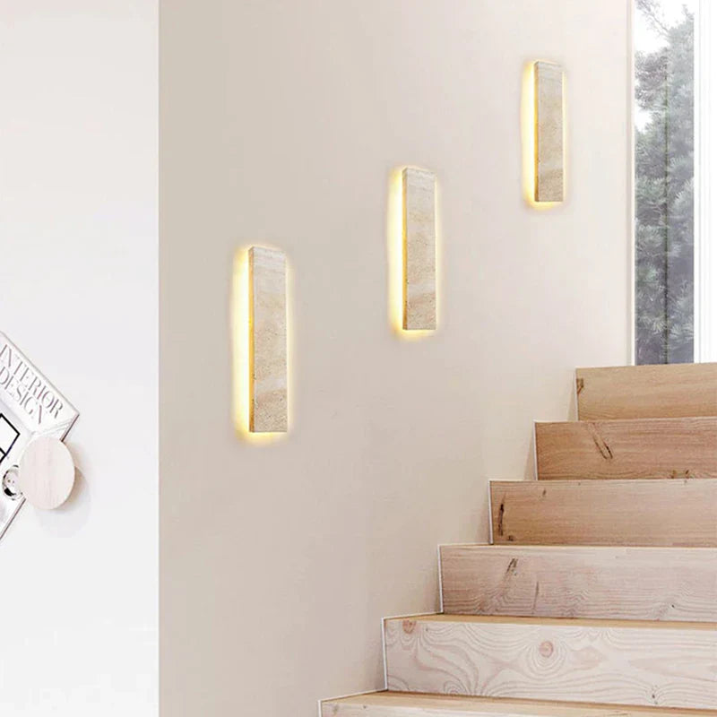 Luzora Natural Stone Wall Light