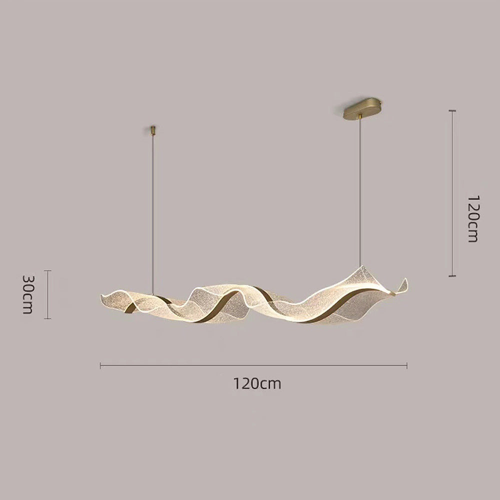 Wave Dome Pendant Light