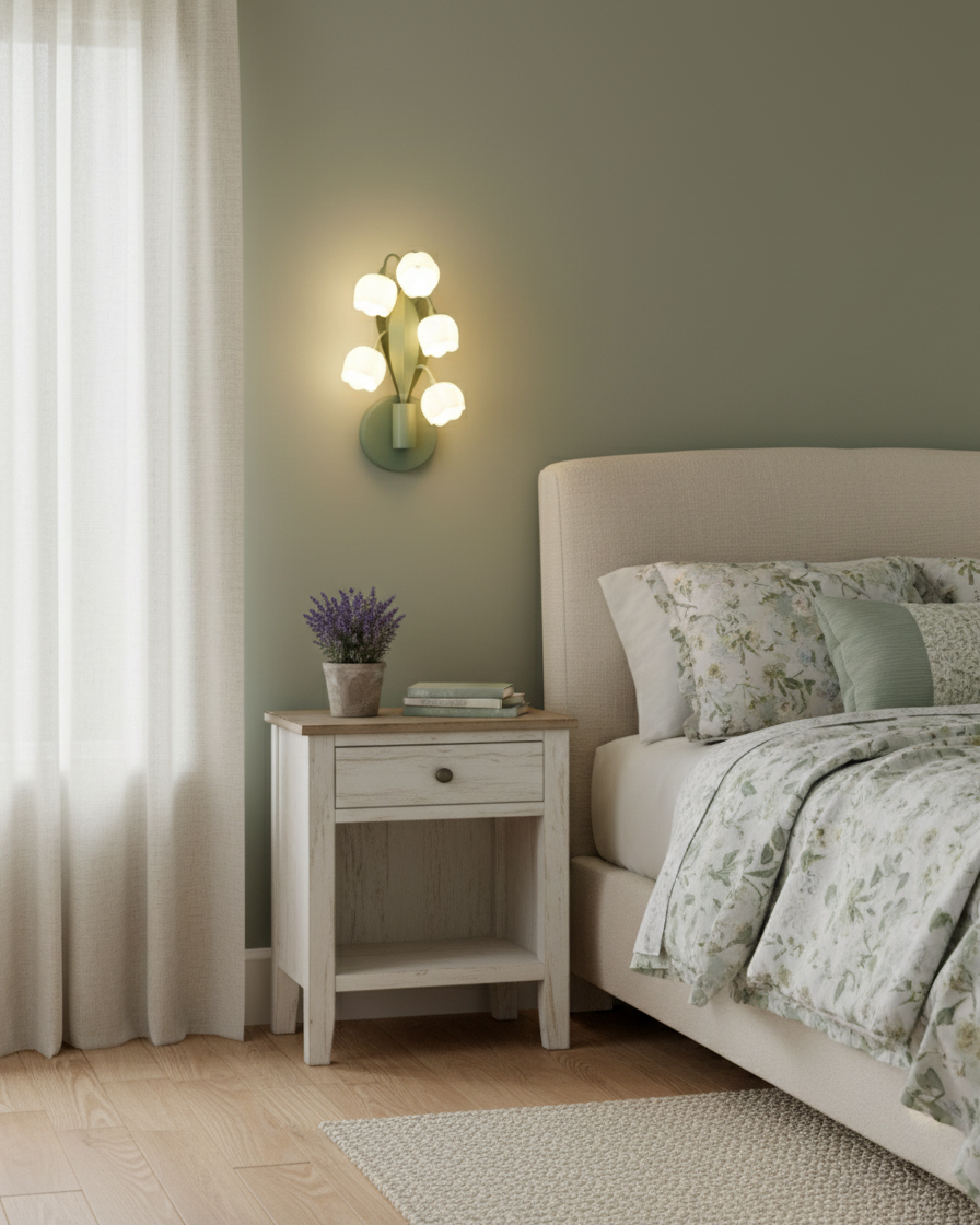 Zorcove Floral Wall Light