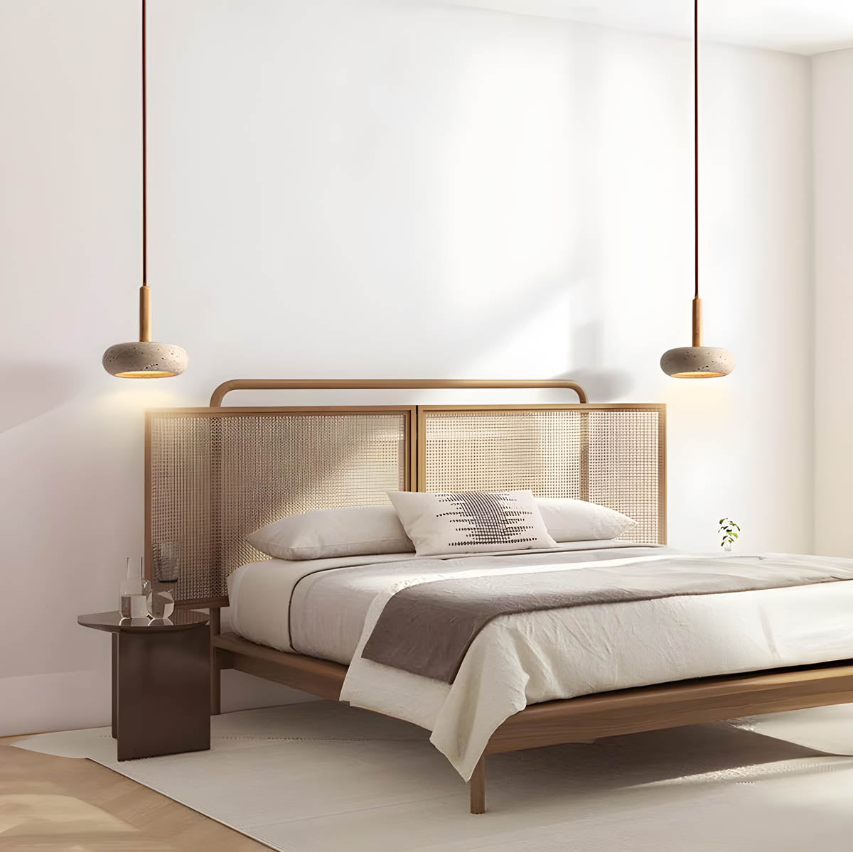 Ostoha Travertine Pendant Light