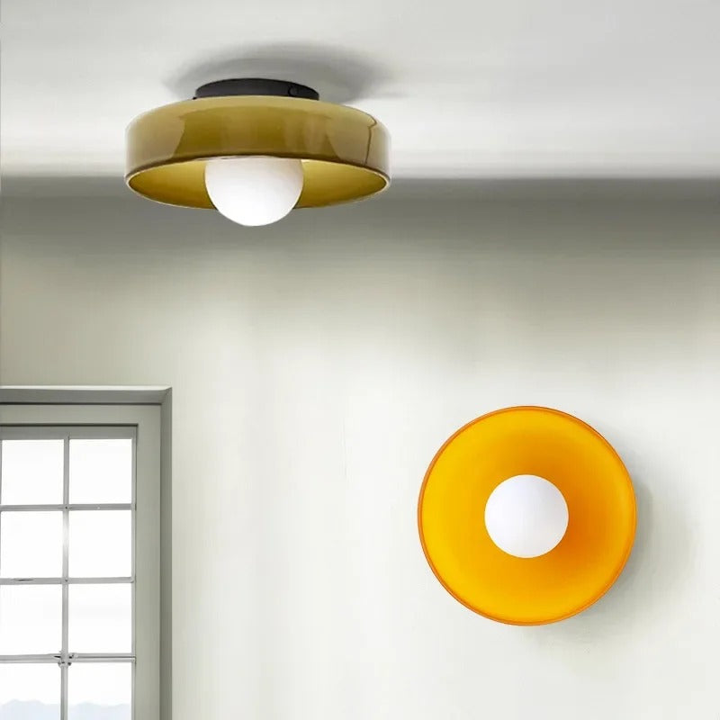 Mulon Ceiling Light and Wall Light