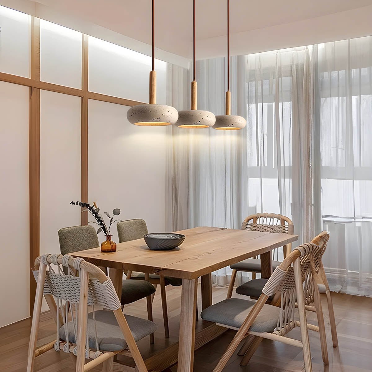 Ostoha Travertine Pendant Light