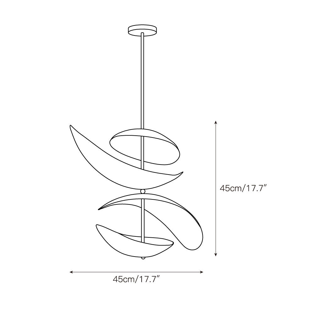 Loxey Sculptural Pendant Light