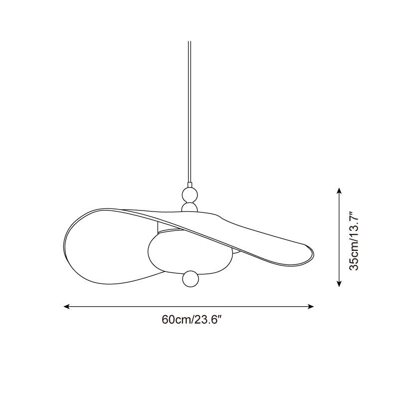 Sarizefa Japandi Style Pendant Light