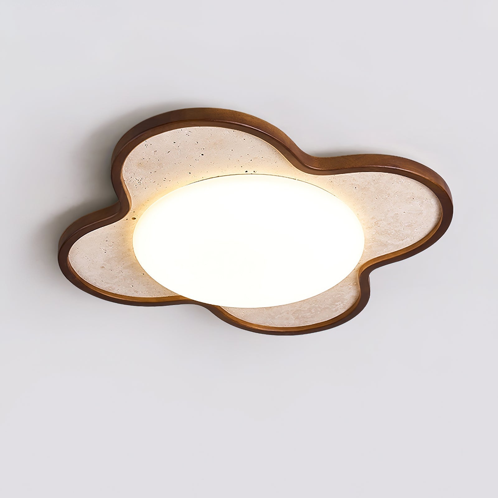 Star-shaped Natural Stone Ceiling Light