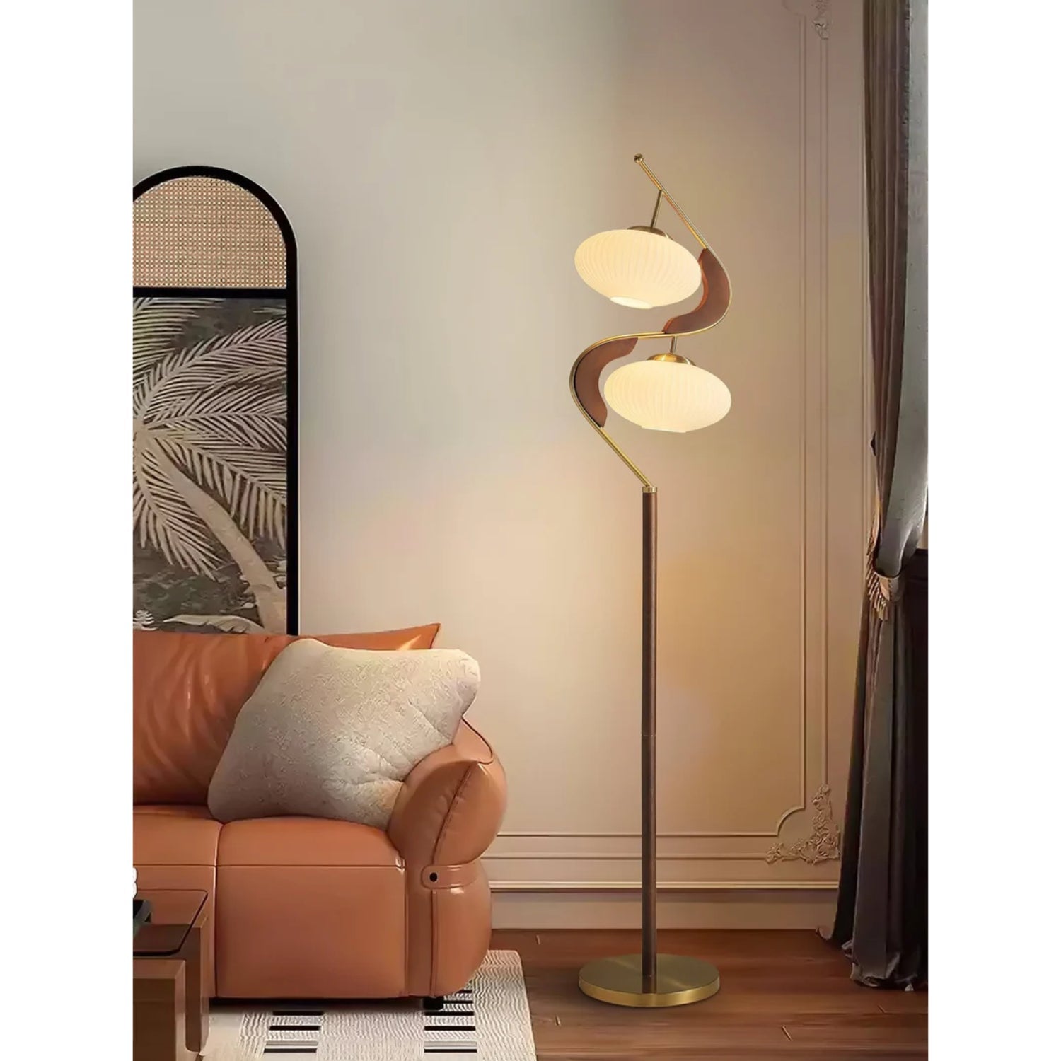 Double Seneva Floor Lamp