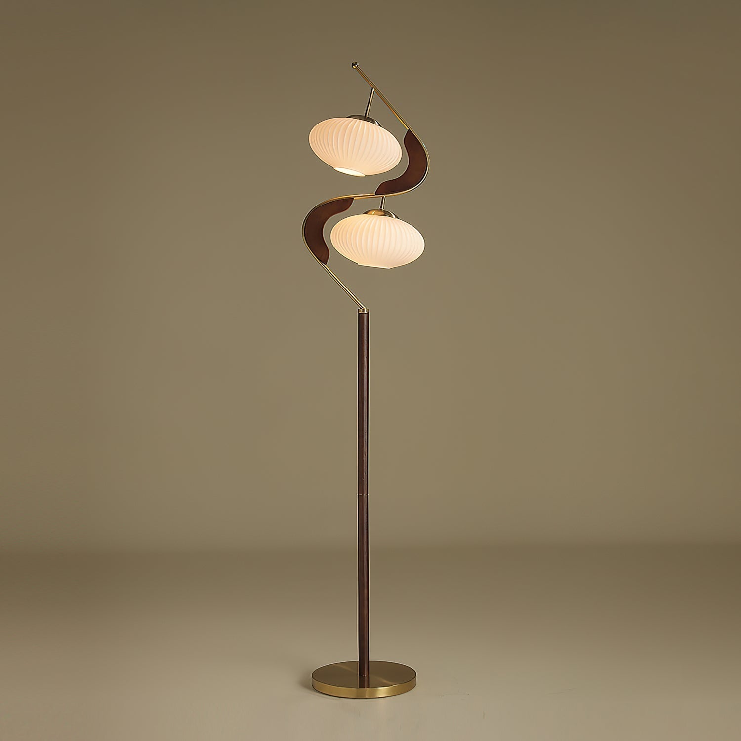 Double Seneva Floor Lamp