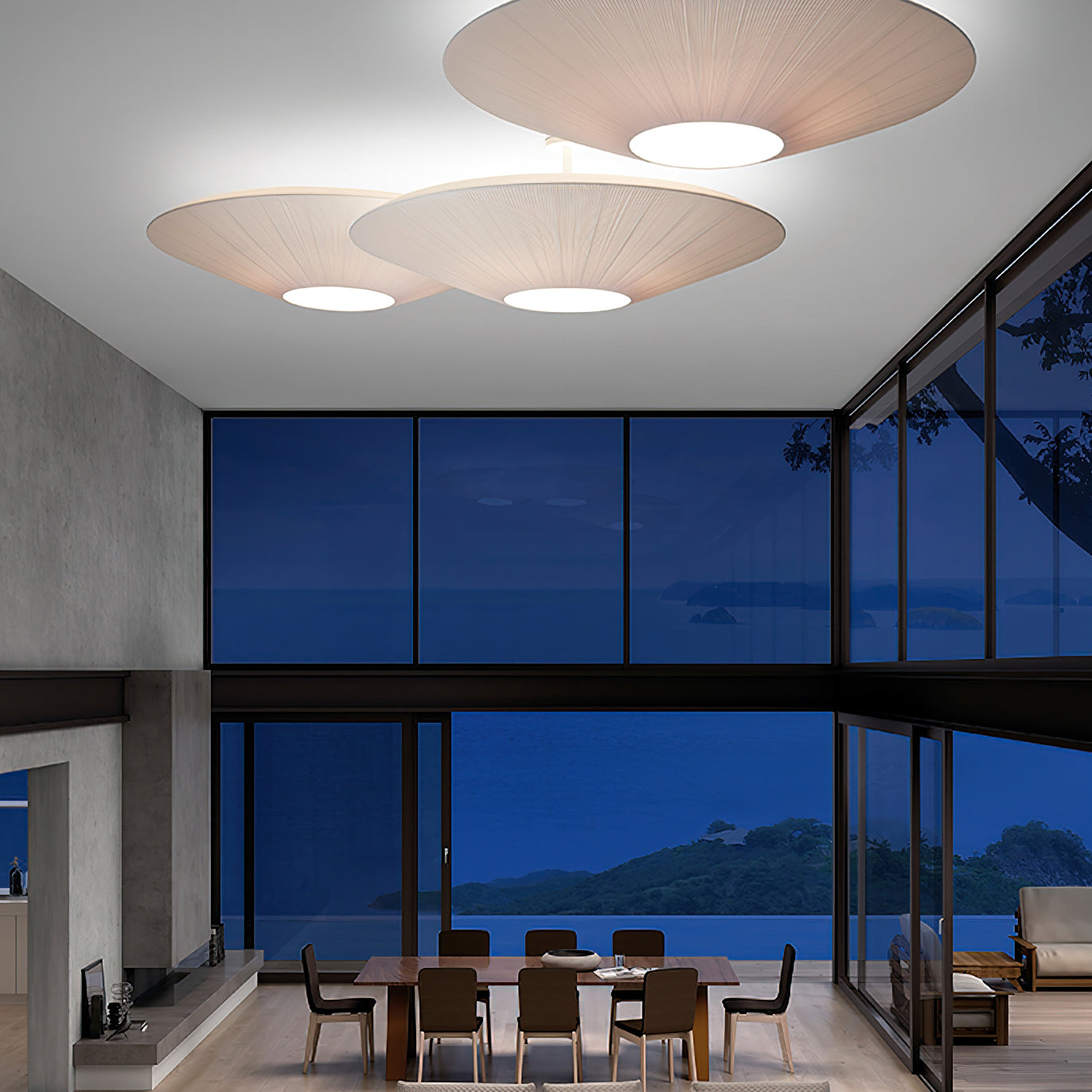 Quini Layered Ceiling Light