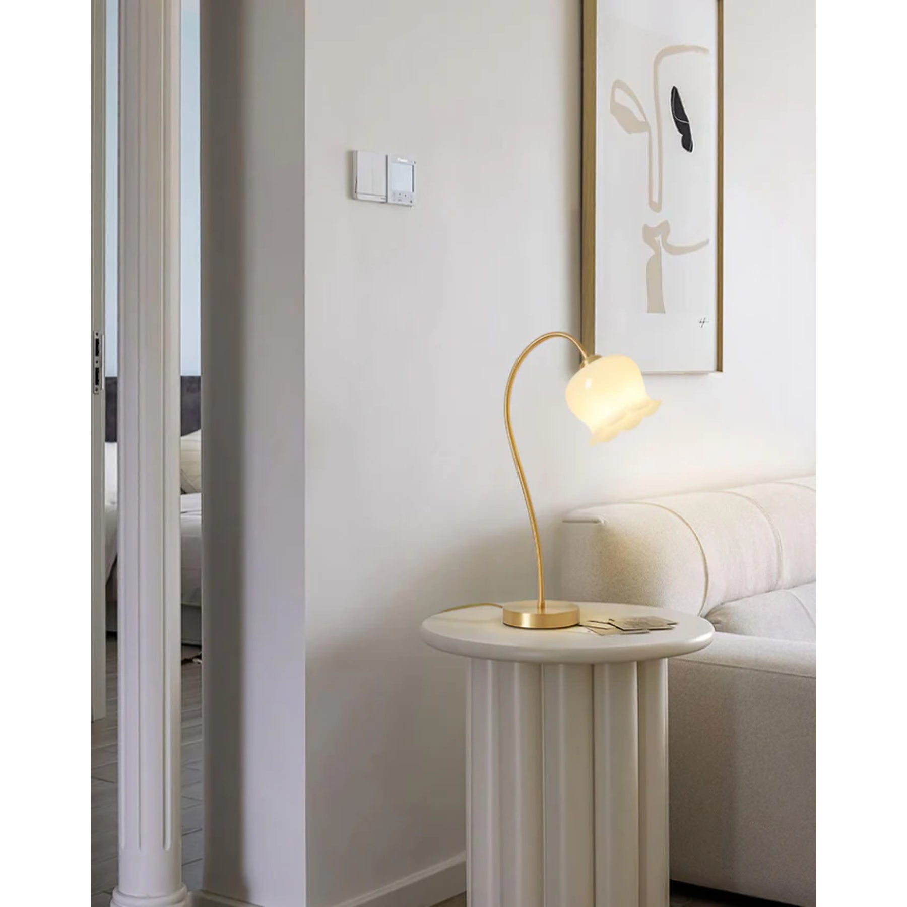 Sienna Flower Table Lamp