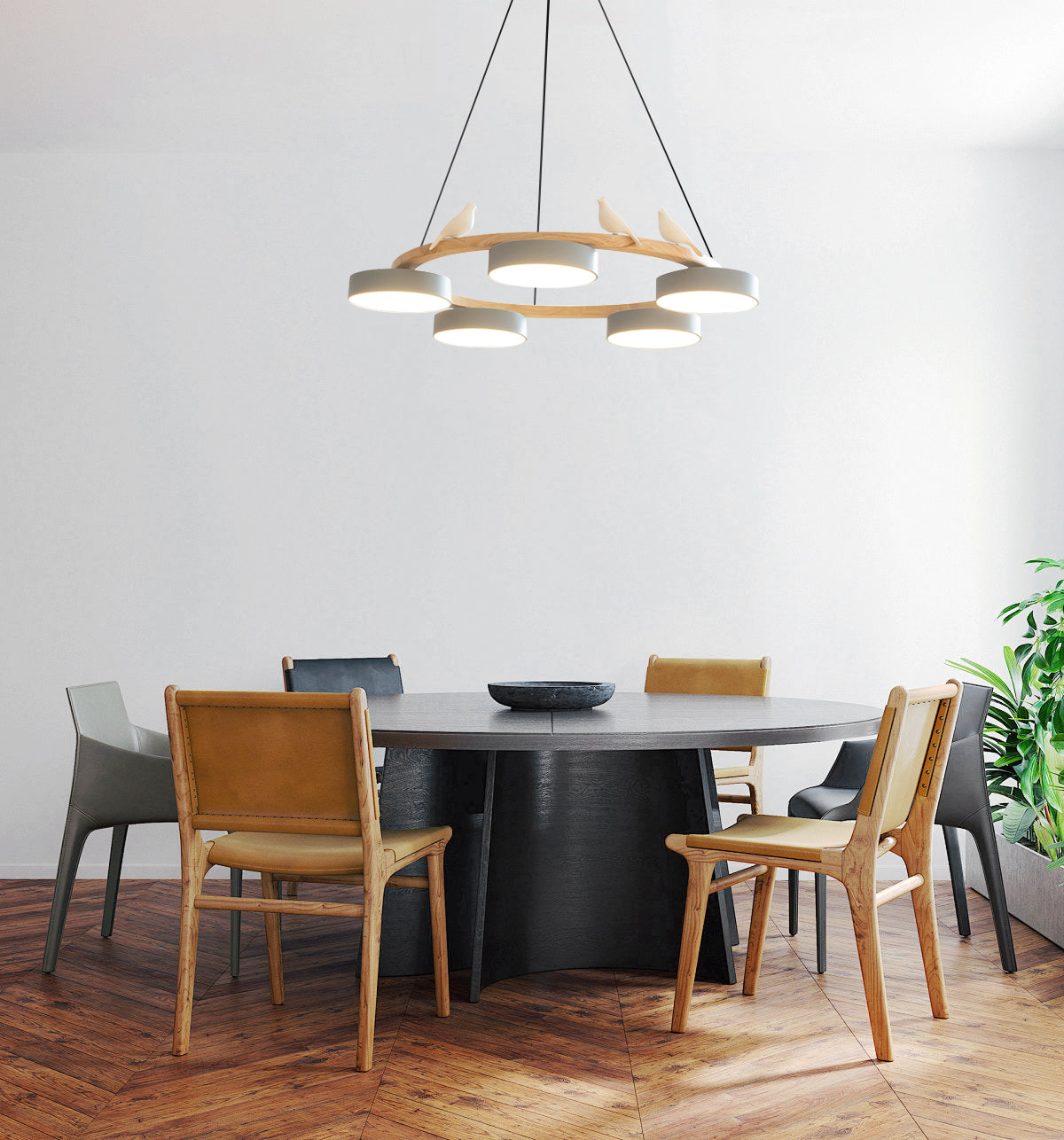 Paxar Round Pendant Light