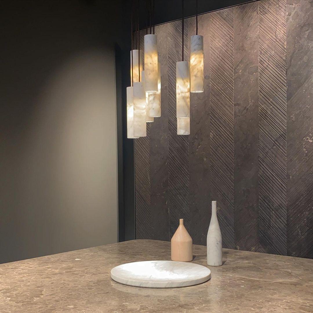 Virello Alabaster Pendant Light